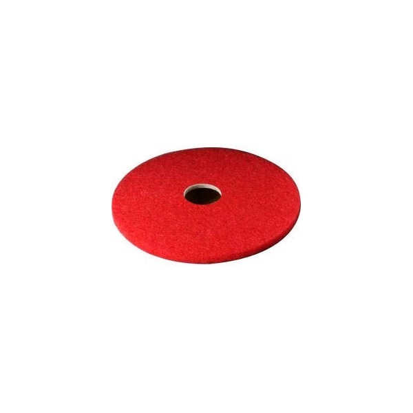 18 Buffing Pad, Red, 5 Per Case
